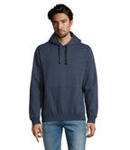 SPENCER – SPENCER HOODED SWEAT 280 – Heather Denim