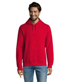 SPENCER – SPENCER HOODED SWEAT 280 – Red