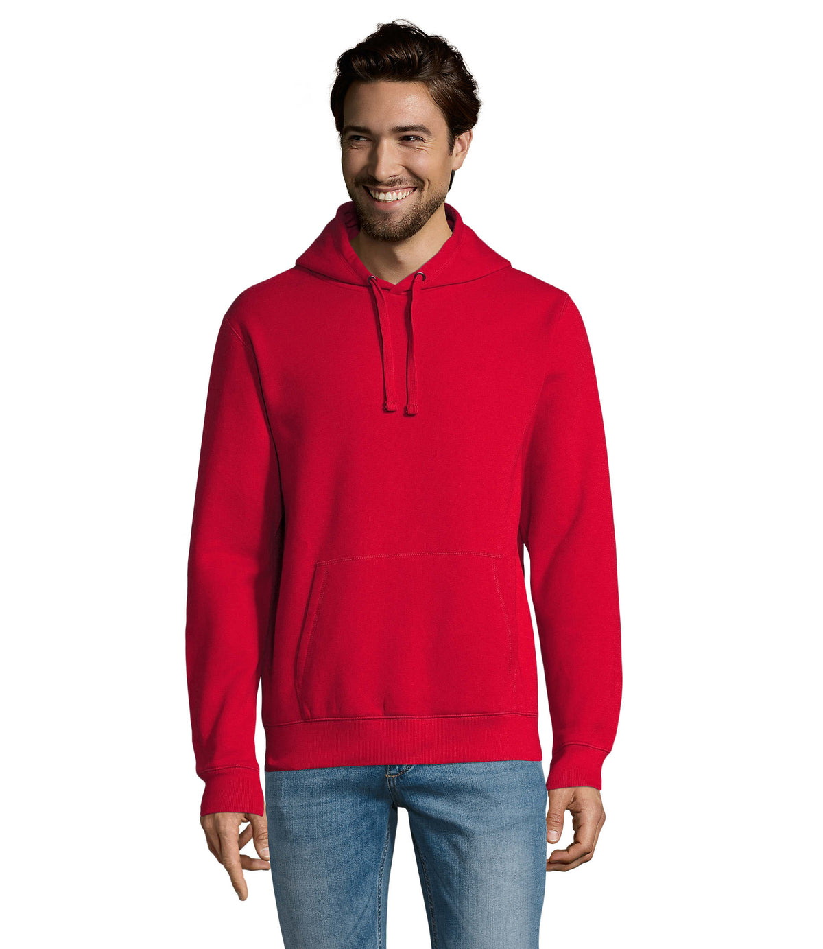 SPENCER – SPENCER HOODED SWEAT 280 – Red