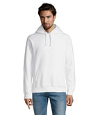 SPENCER – SPENCER HOODED SWEAT 280 – White