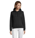 SPENCER WOMEN – SPENCER WOMEN HOODED SWEAT – Black