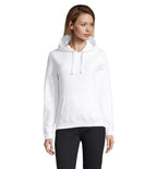 SPENCER WOMEN – SPENCER WOMEN HOODED SWEAT – White