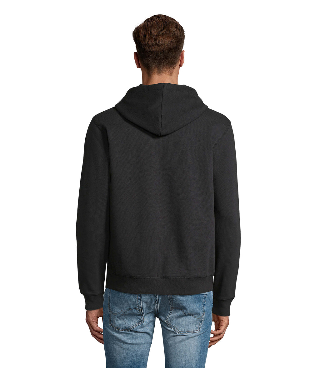 SPIKE MEN – SPIKE MEN ZIP HOODIE SWEAT – item picture back