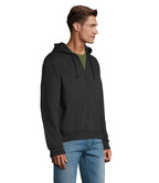 SPIKE MEN – SPIKE MEN ZIP HOODIE SWEAT – item picture side