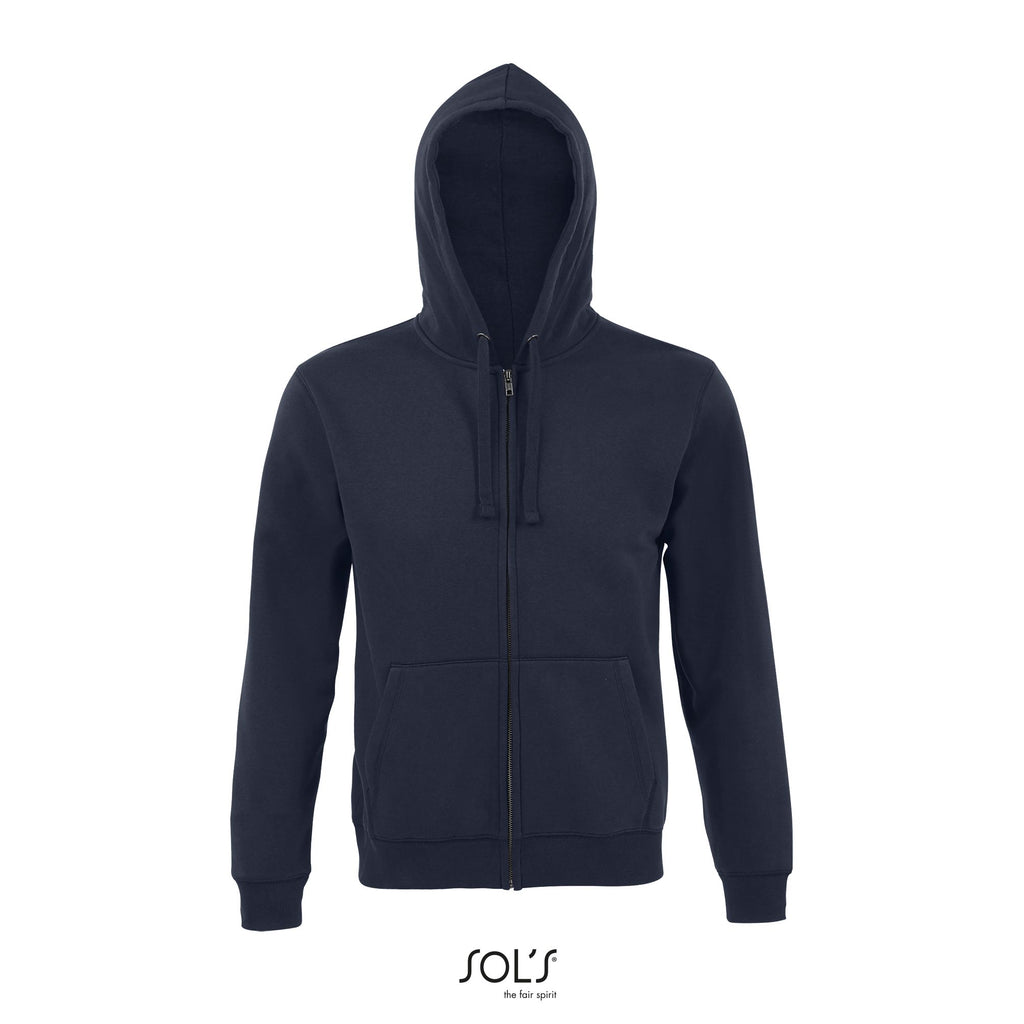 SPIKE MEN – SPIKE MEN ZIP HOODIE SWEAT – French Navy
