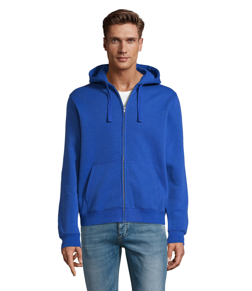 SPIKE MEN – SPIKE MEN ZIP HOODIE SWEAT – Royal Blue