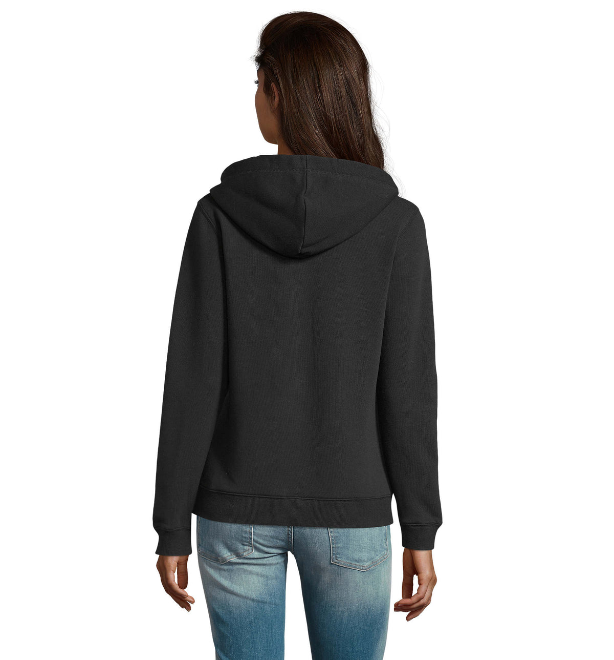 SPIKE WOMEN – SPIKE WOMEN ZIP HOOD SWEAT – item picture back