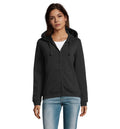 SPIKE WOMEN – SPIKE WOMEN ZIP HOOD SWEAT – Black
