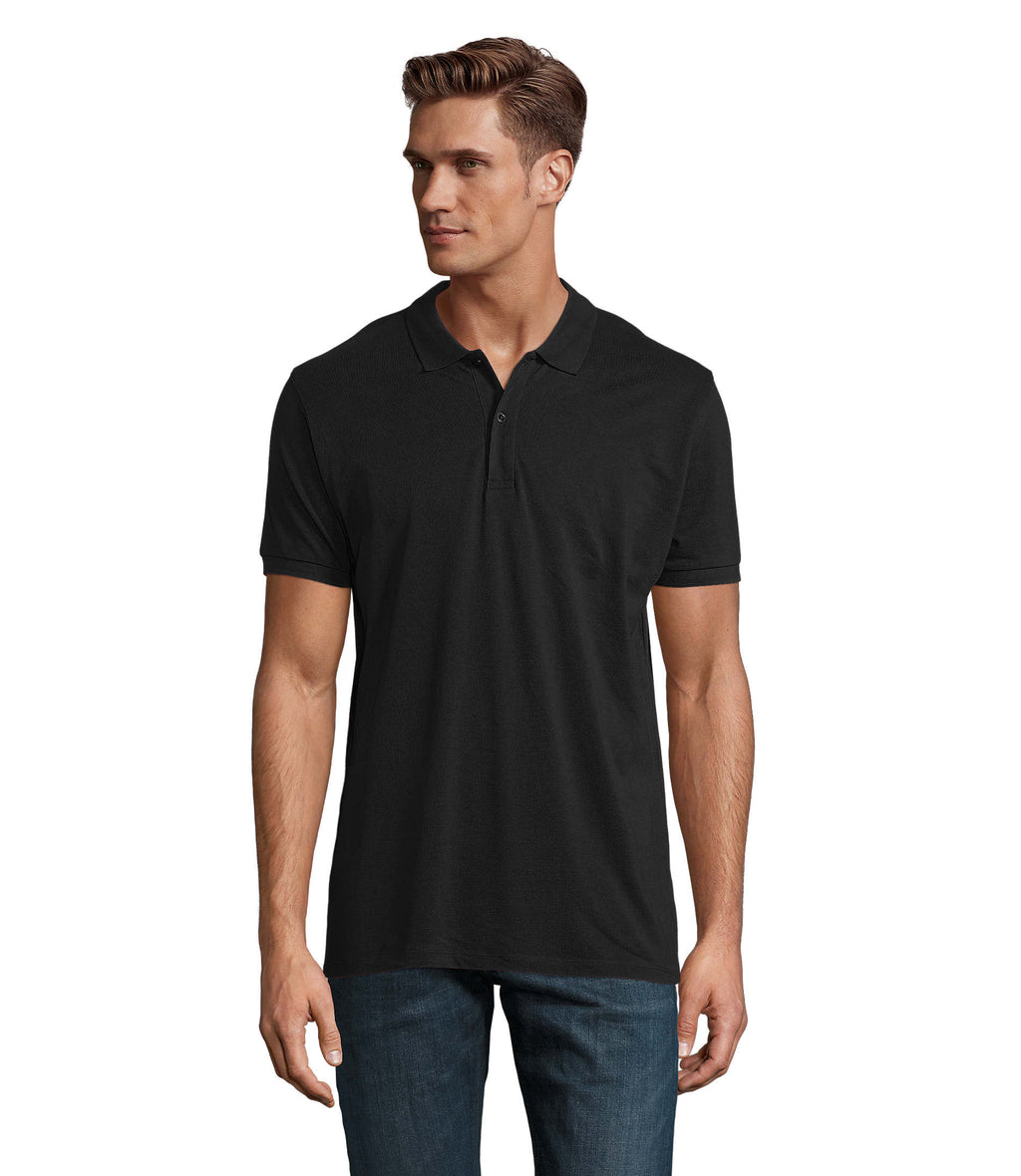 PLANET MEN – PLANET MEN Polo 170g – Black