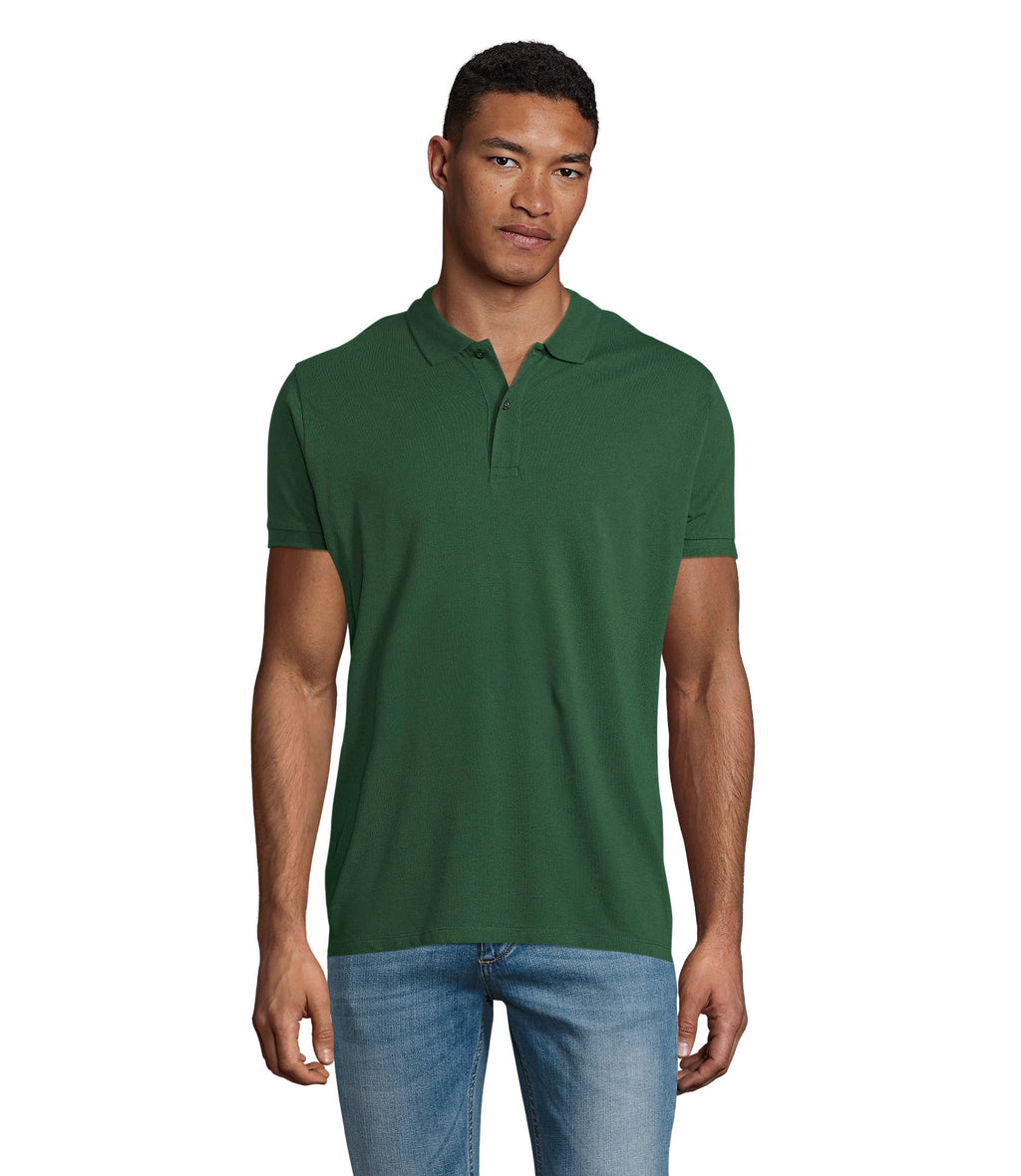 PLANET MEN – PLANET MEN Polo 170g – Bottle Green