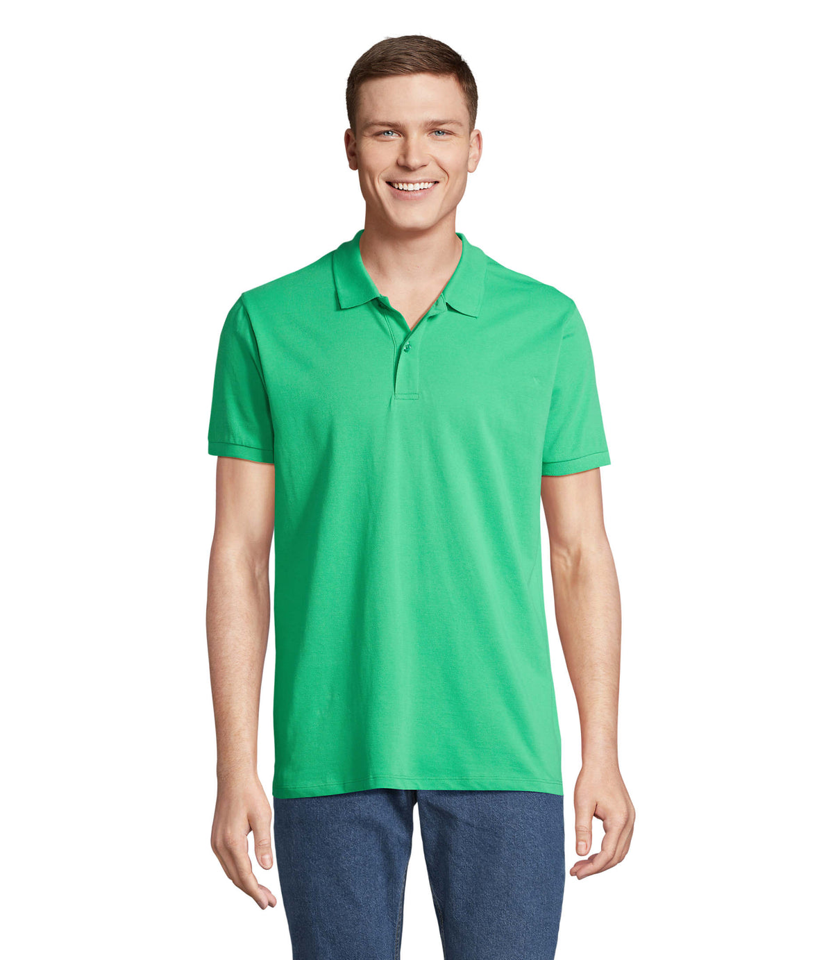 PLANET MEN – PLANET MEN Polo 170g – Spring Green