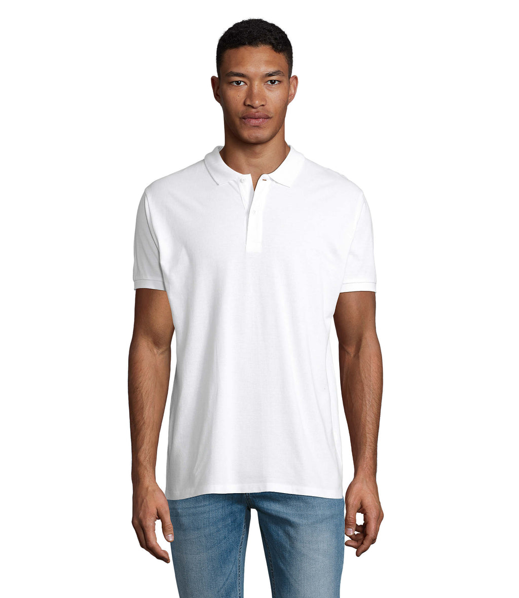 PLANET MEN – PLANET MEN Polo 170g – White