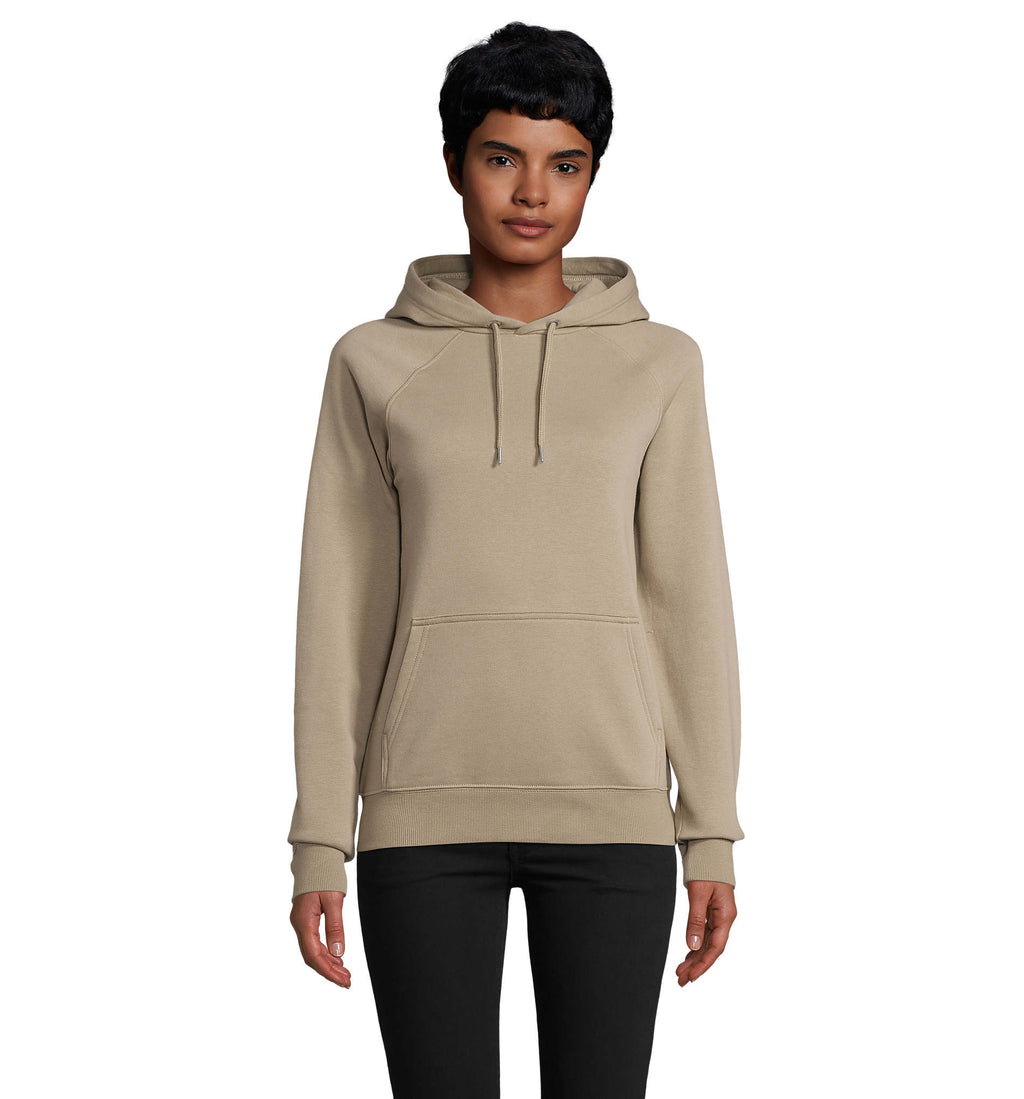 STELLAR – STELLAR Unisex Hooded Sweat – Khaki