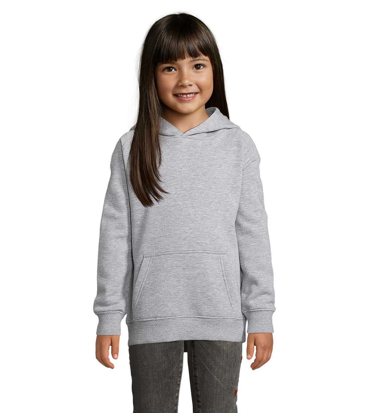 STELLAR KIDS – STELLAR KIDS HOODED  SWEAT – Grey Melange 2