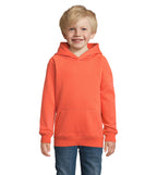 STELLAR KIDS – STELLAR KIDS HOODED  SWEAT – Burnt Orange