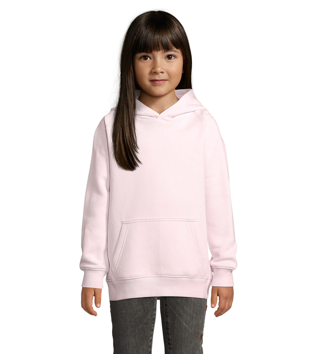 STELLAR KIDS – STELLAR KIDS HOODED  SWEAT – Pale Pink