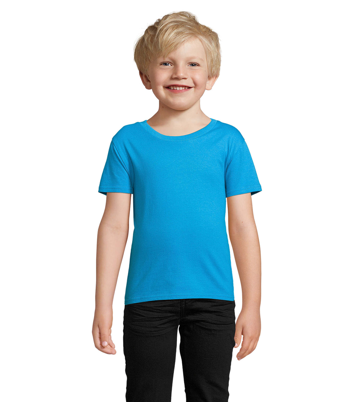 PIONEER KIDS – PIONEER KIDS T-SHIRTORGANIC – Aqua
