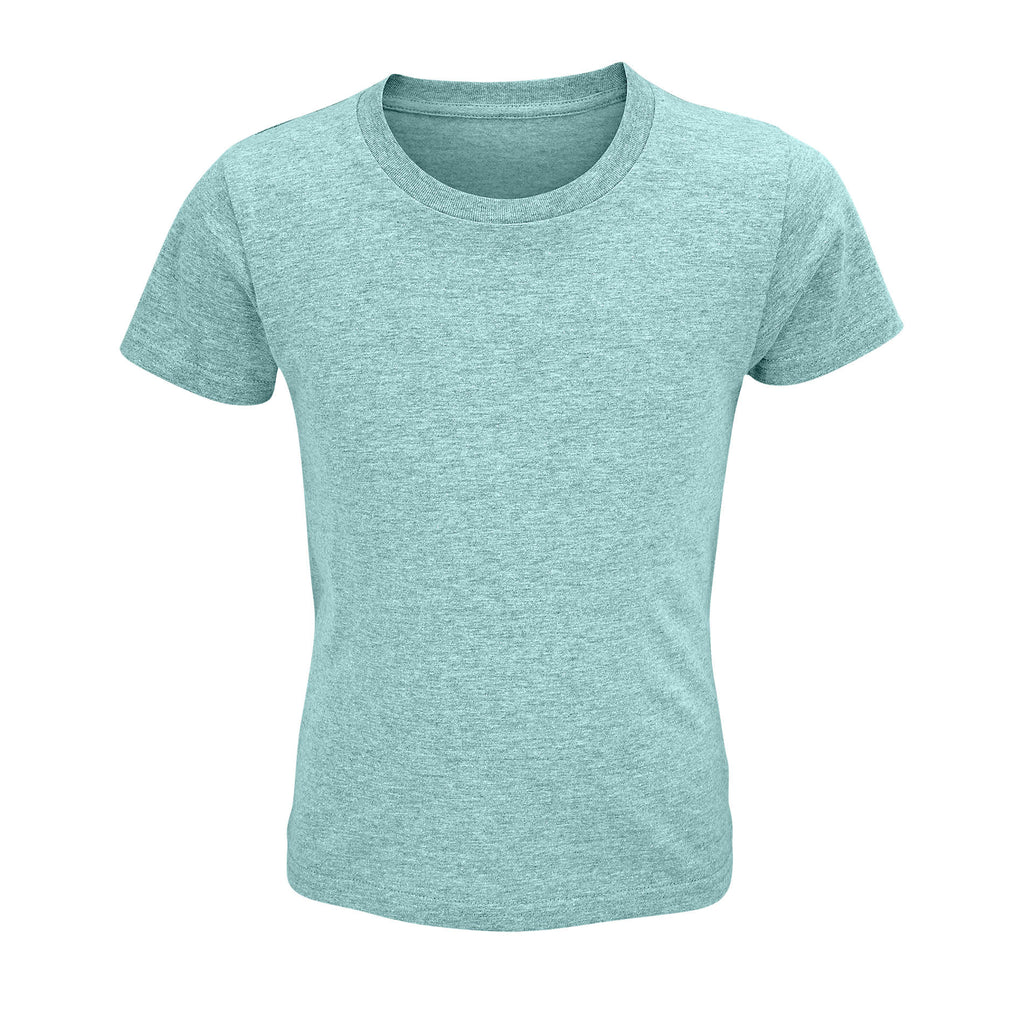 CRUSADER KIDS – CRUSADER KIDS T-SHIRT 150g – Heather Light Green