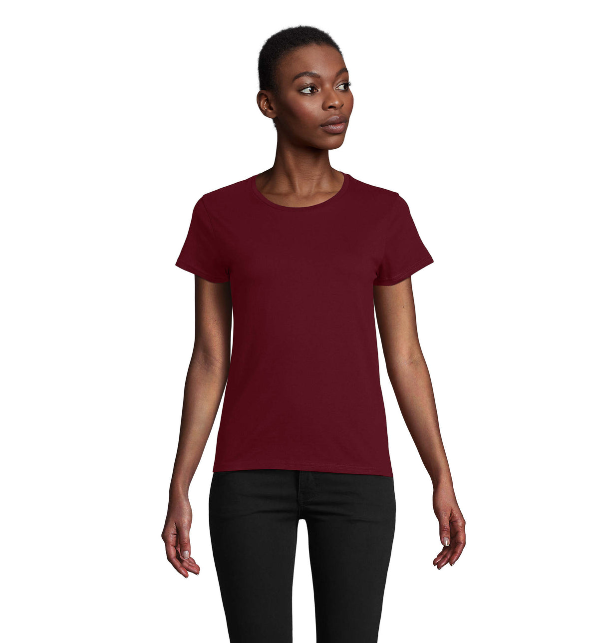 CRUSADER WOMEN – CRUSADER WOMEN T-Shirt 150g – Burgundy