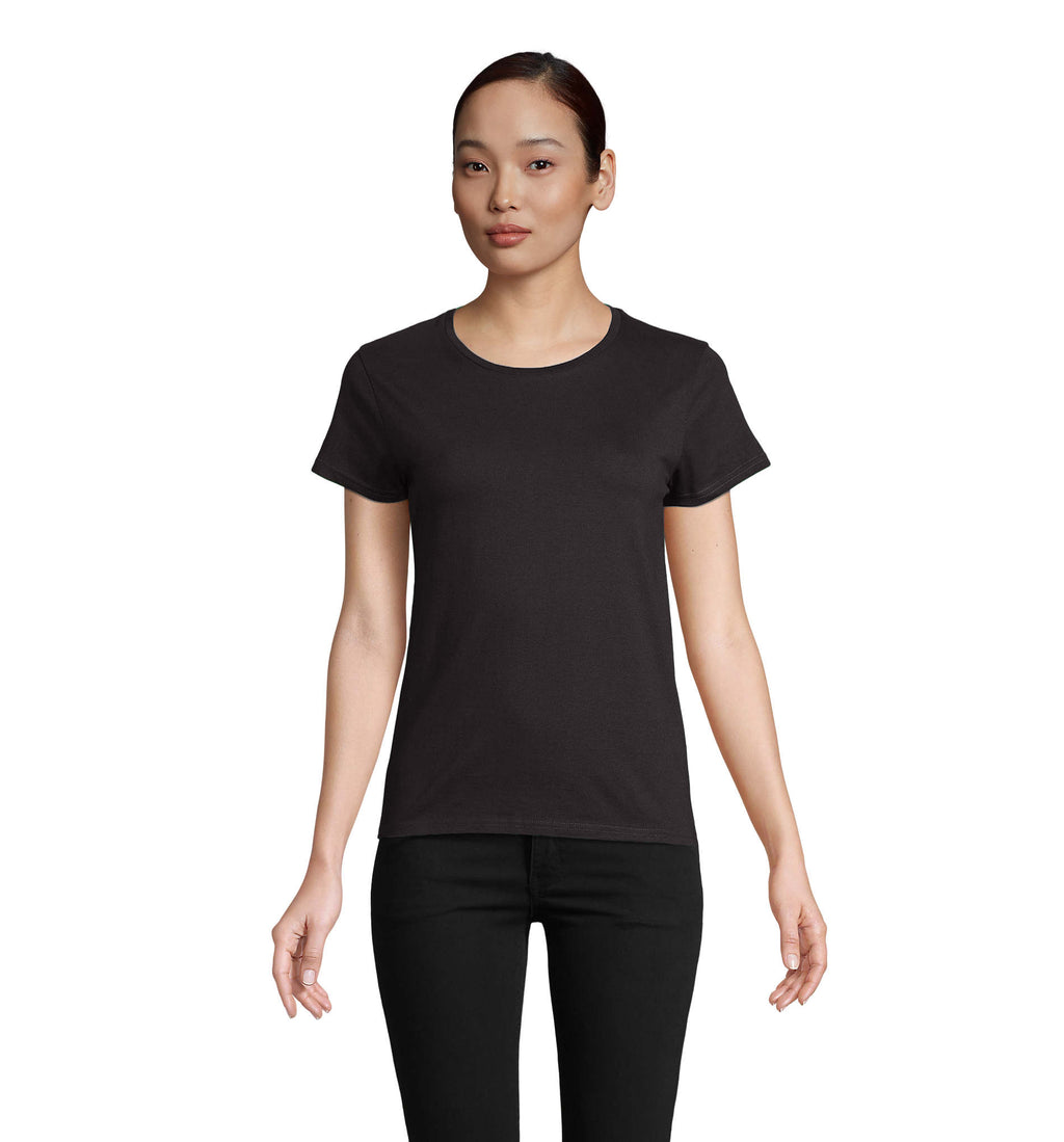 CRUSADER WOMEN – CRUSADER WOMEN T-Shirt 150g – Deep Black