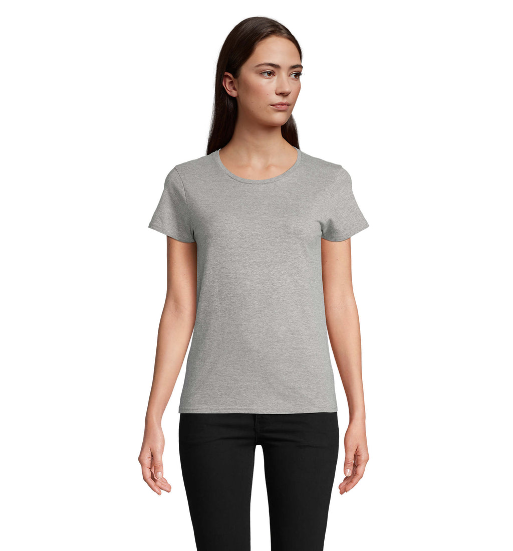 CRUSADER WOMEN – CRUSADER WOMEN T-Shirt 150g – Grey Melange
