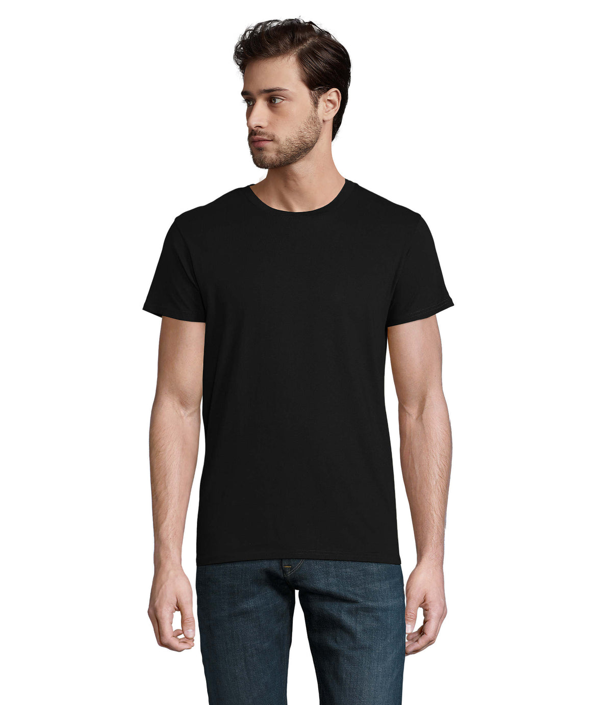 CRUSADER MEN – CRUSADER MEN T-Shirt 150g – Deep Black