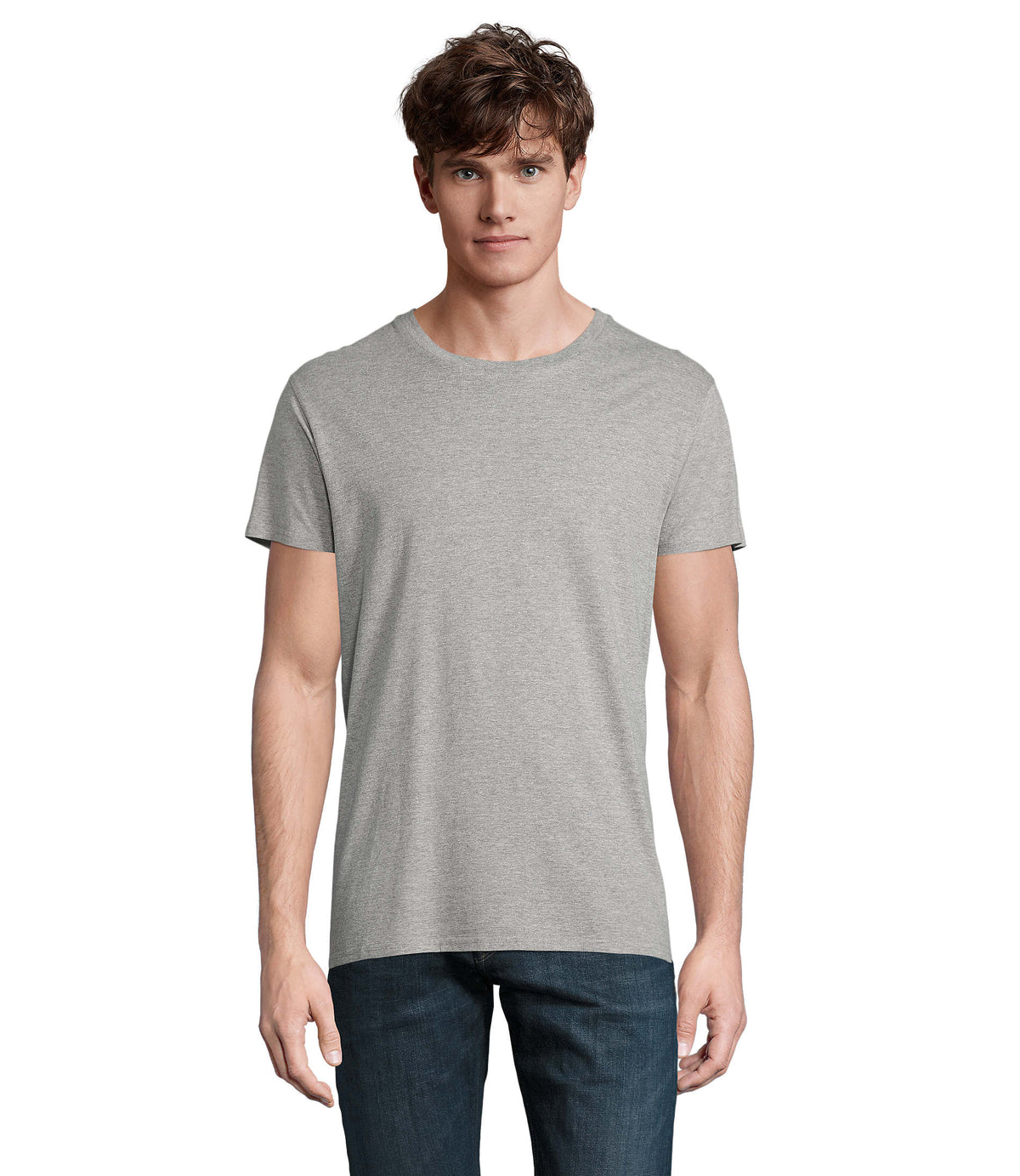 CRUSADER MEN – CRUSADER MEN T-Shirt 150g – Grey Melange