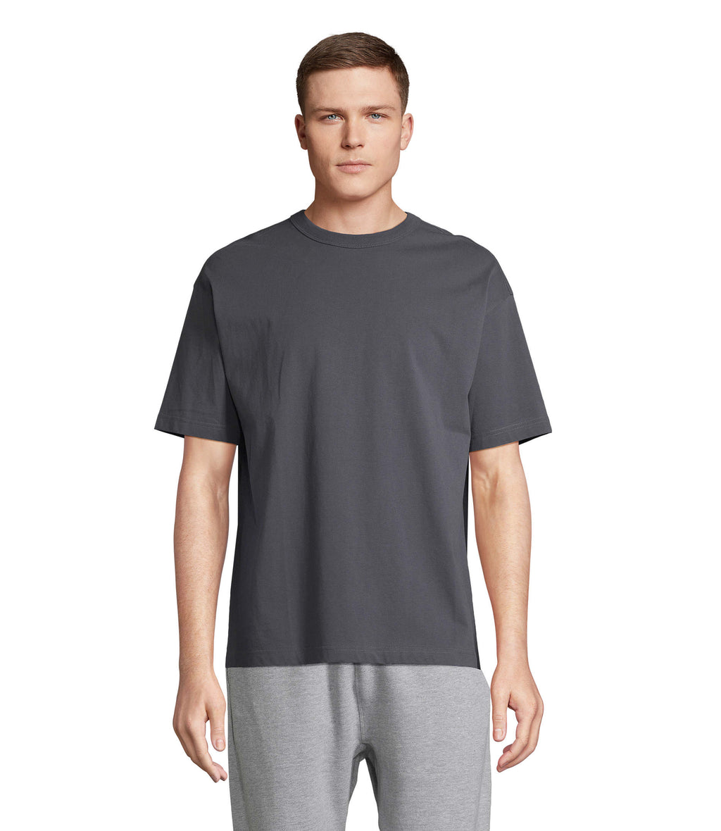 BOXY MEN – BOXY MEN OVERSIZED T-SHIRT – Mouse Grey