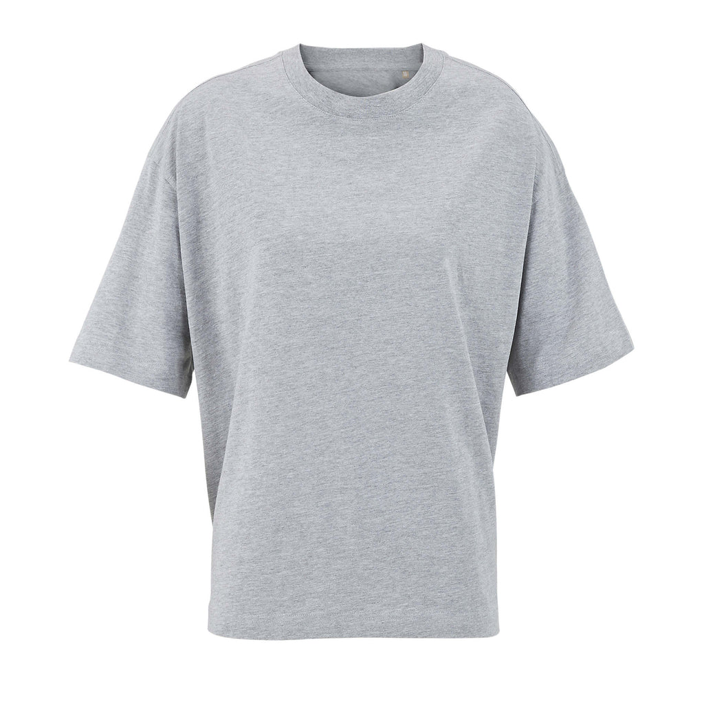 BOXY WOMEN – BOXY WOMEN OVERSIZE T-SHIRT – Light Grey Melange