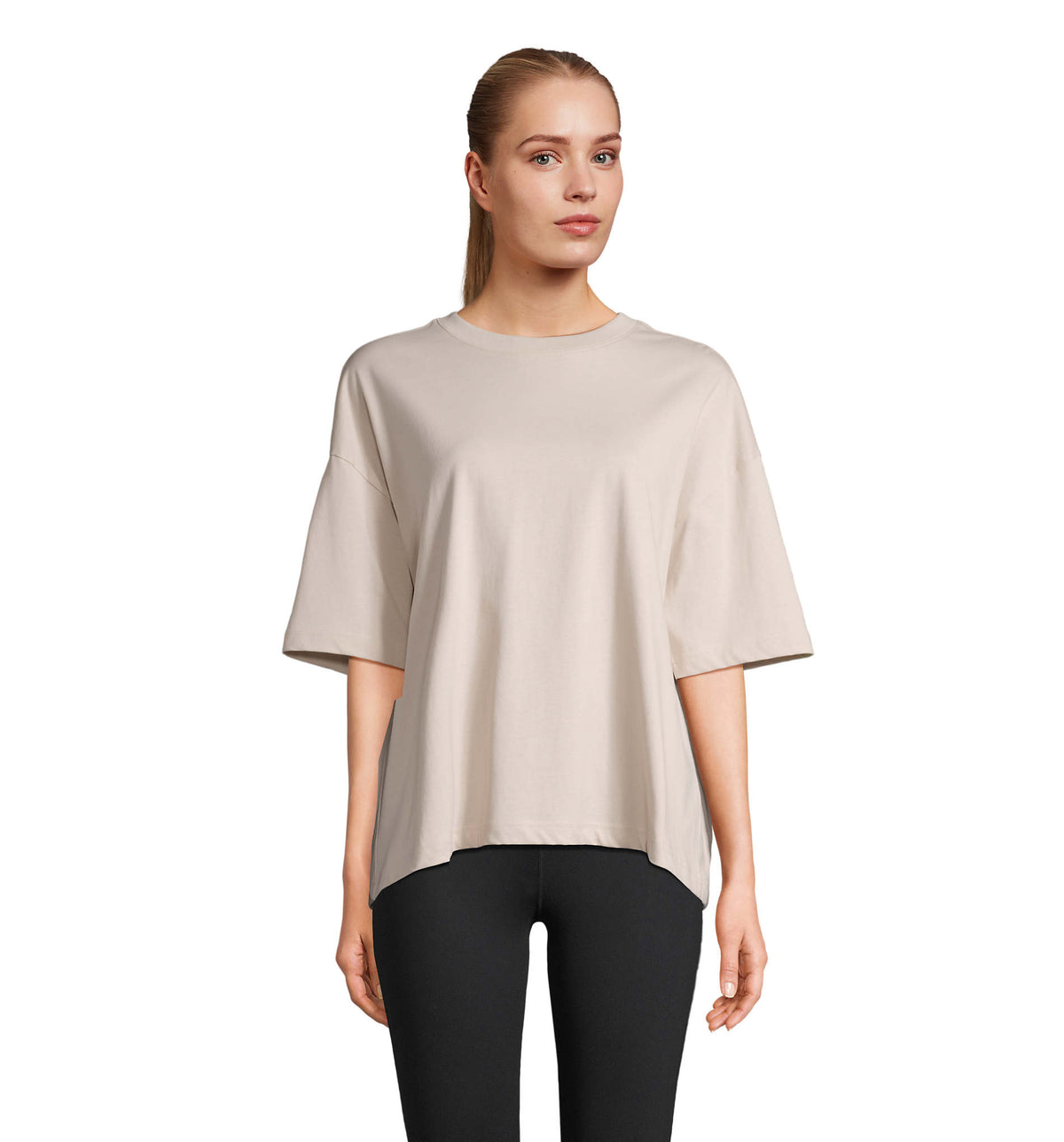 BOXY WOMEN – BOXY WOMEN OVERSIZE T-SHIRT – Linen Twin