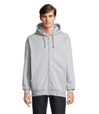 CARTER – CARTER Full Zip Hoodie – Grey Melange 2