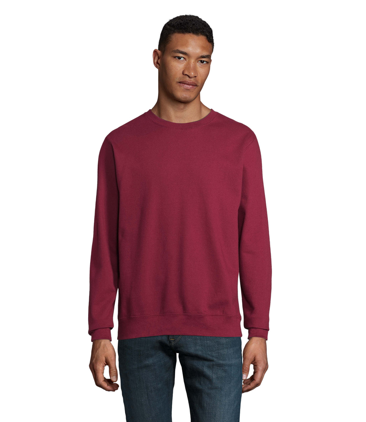 COLUMBIA – COLUMBIA UNISEX SWEAT SHIRT – Burgundy