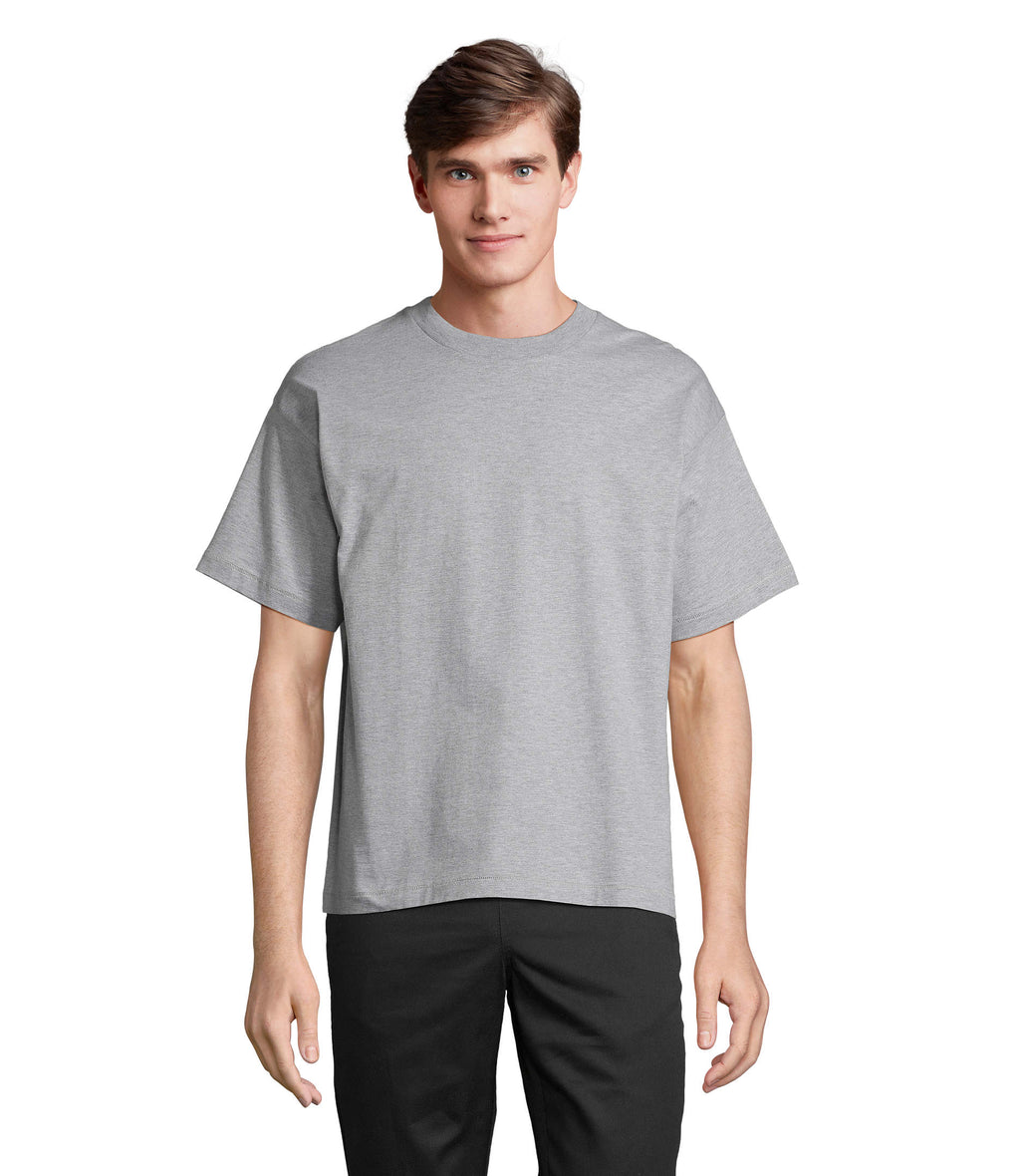 LEGACY – LEGACY OVERSIZED T-SHIRT – Grey Melange 2