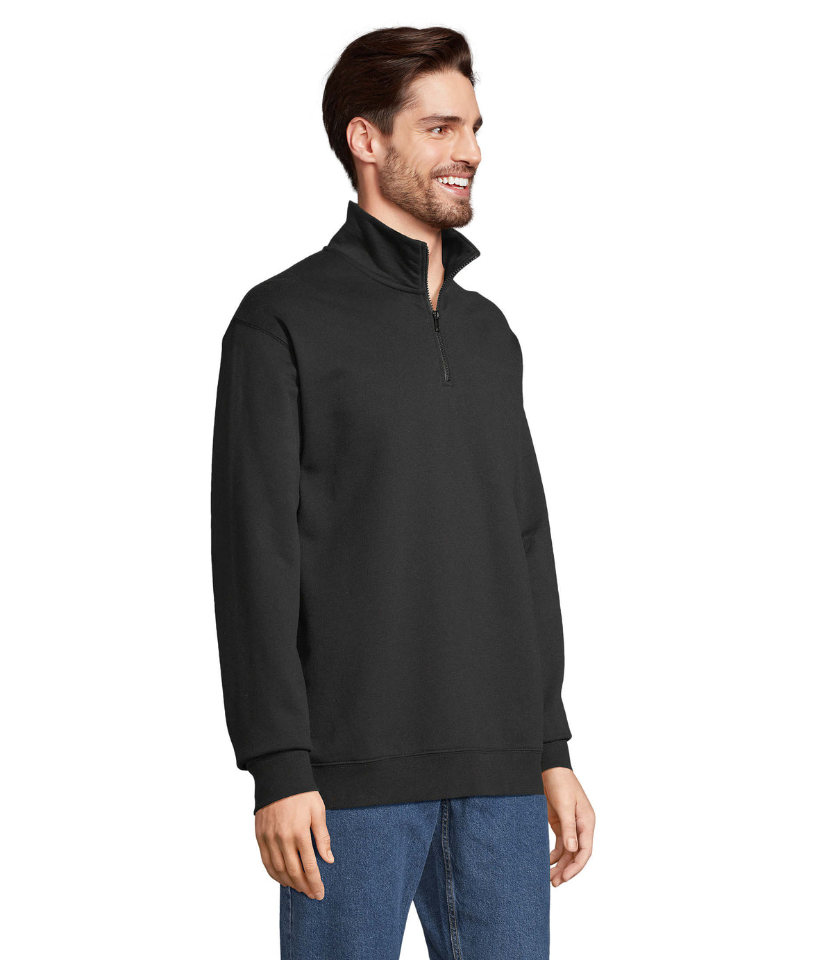 CONRAD – CONRAD Sweat Zip Collar – item picture side