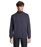 CONRAD – CONRAD Sweat Zip Collar – French Navy