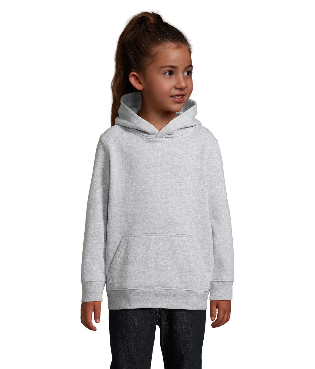 CONDOR KIDS – CONDOR KIDS Hooded Sweat – Grey Melange 2