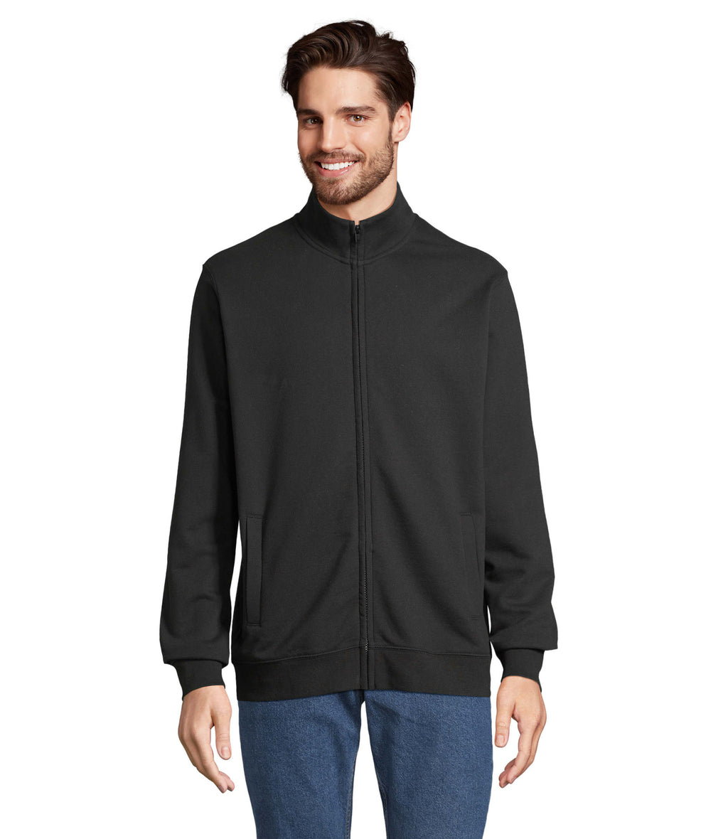COOPER – COOPER FULL ZIP SWEAT – Black