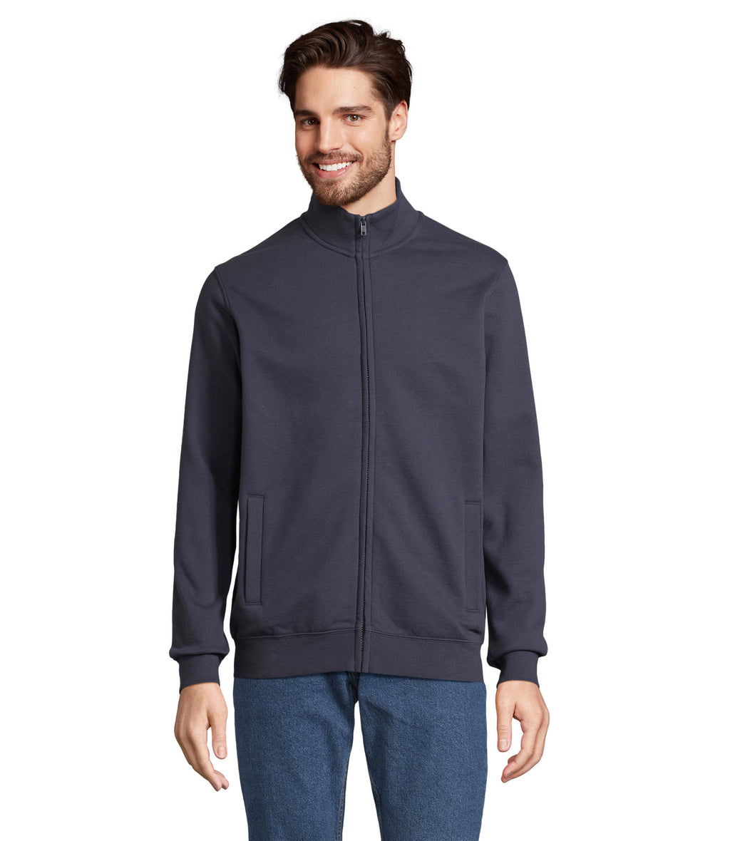 COOPER – COOPER FULL ZIP SWEAT – French Navy