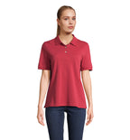 PACIFIC WOMEN – PACIFIC WOMEN POLO – Folk Red Twin