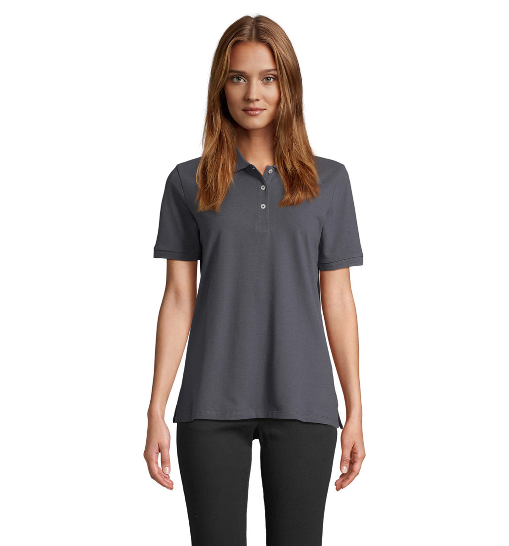 PACIFIC WOMEN – PACIFIC WOMEN POLO – Mouse Grey