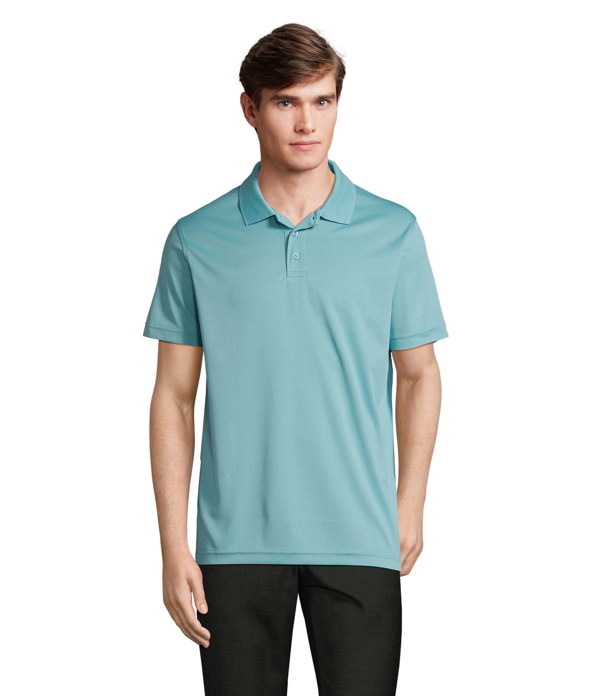 PITCHER – PITCHER UNISEX POLO – Pool Blue