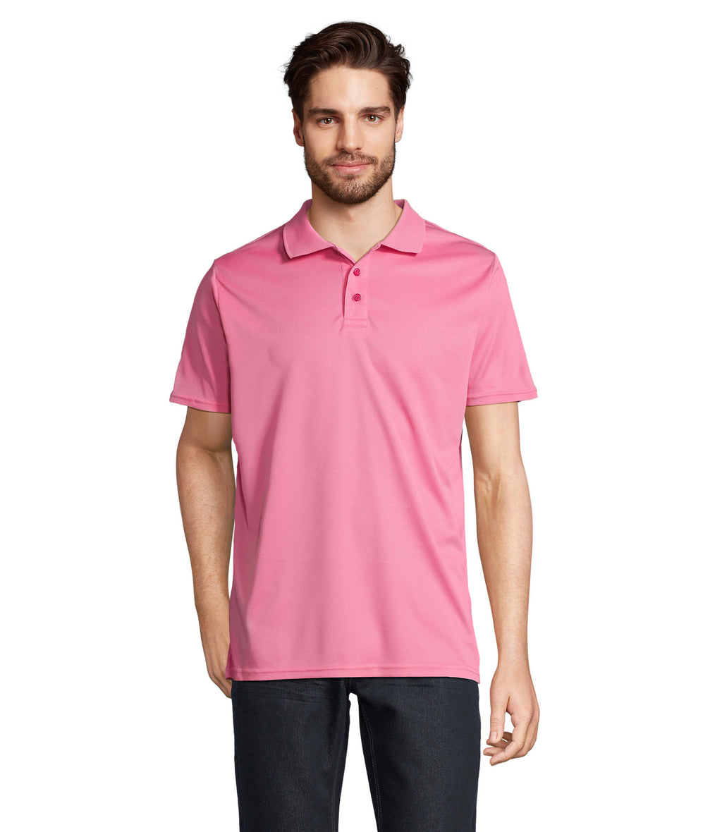 PITCHER – PITCHER UNISEX POLO – Ribbon Pink