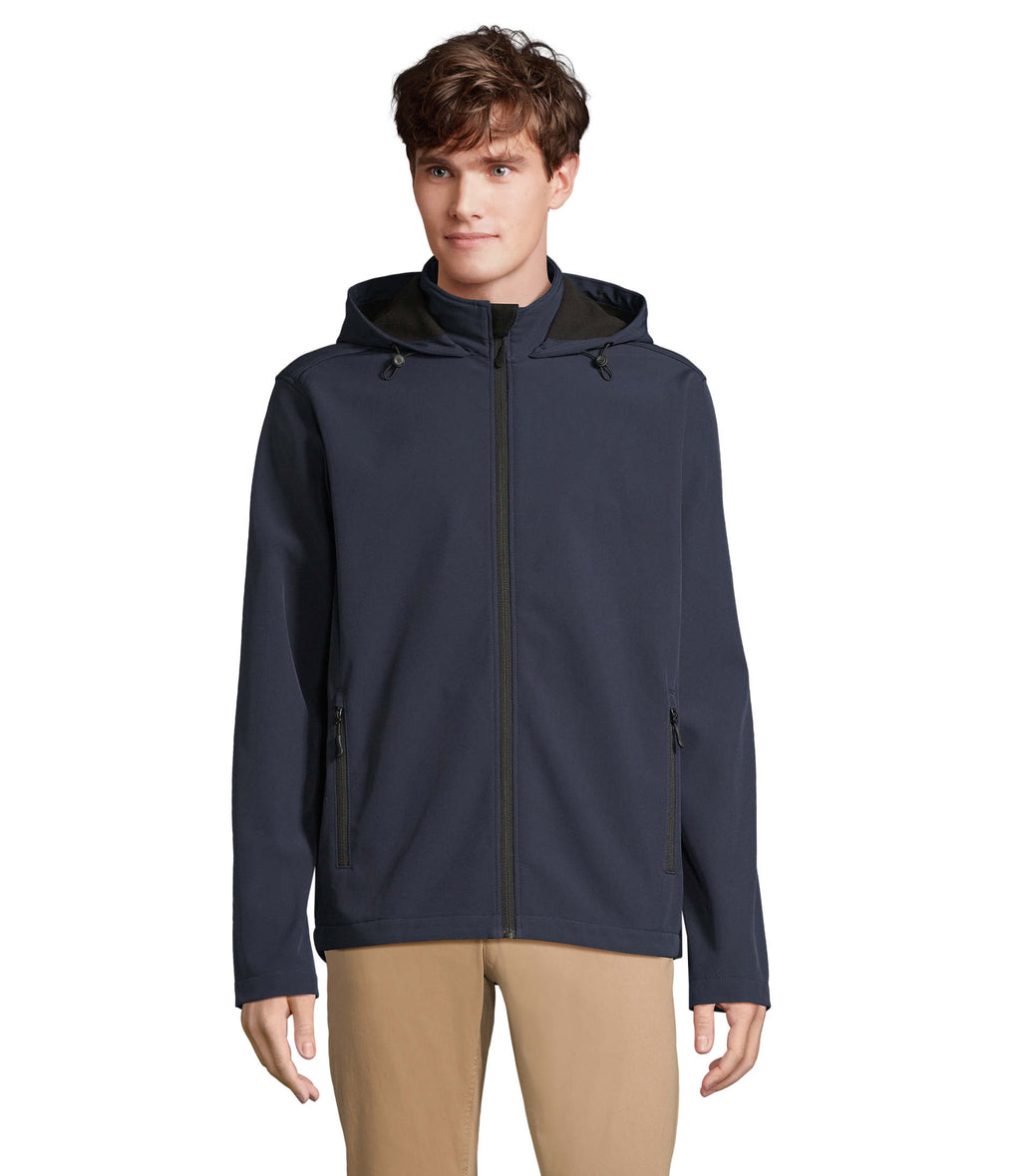 RACE HOODED MEN – RACE MEN HOODED JACKET – French Navy