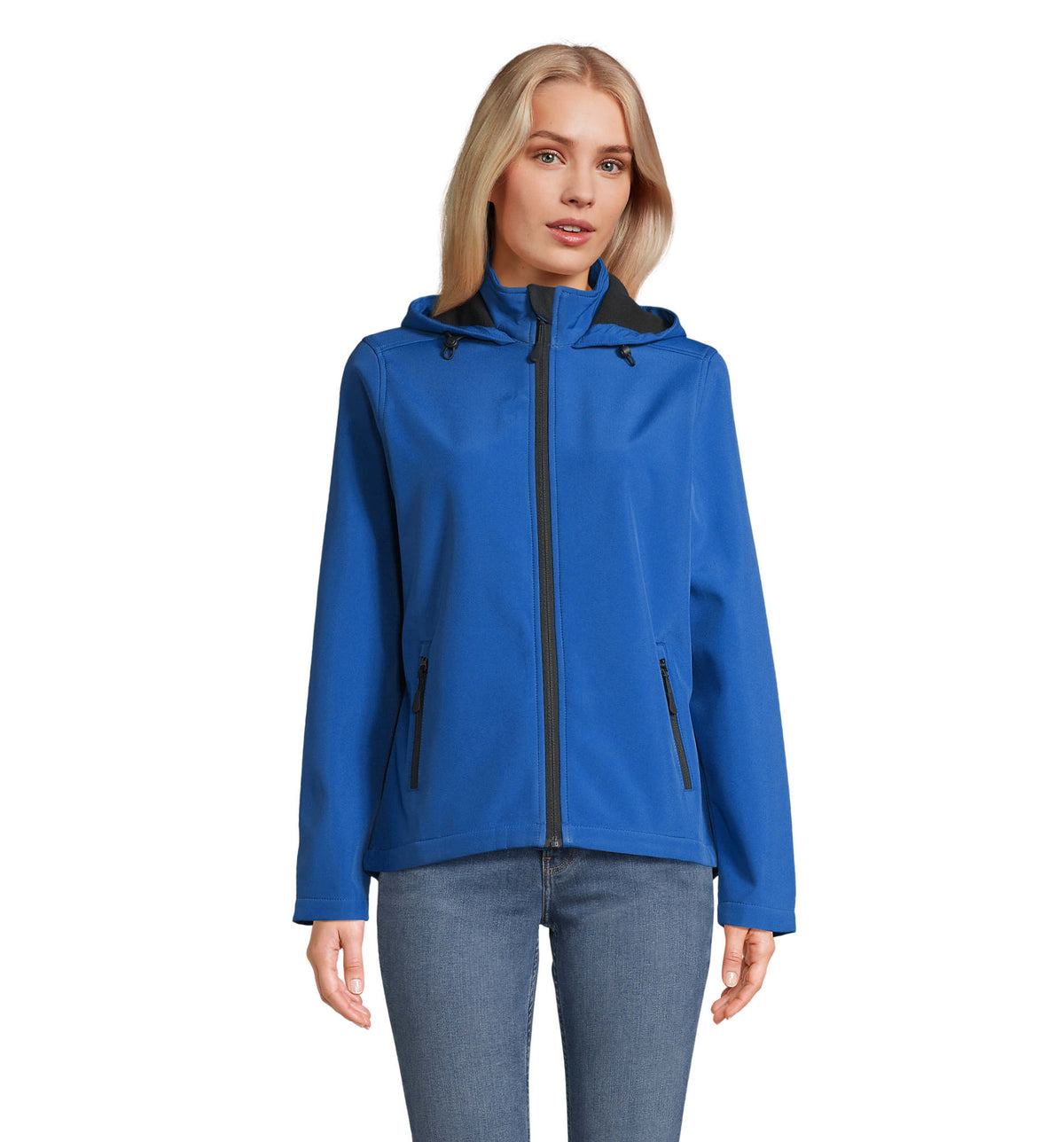 RACE HOODED WOMEN – RACE WOMEN HOODED JACKET – Royal Blue