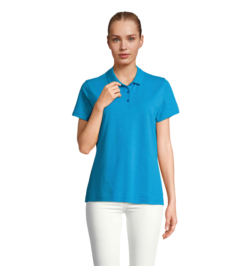 PULSE WOMEN – PULSE WOMEN POLO – Aqua