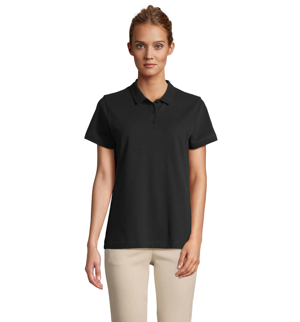 PULSE WOMEN – PULSE WOMEN POLO – Black