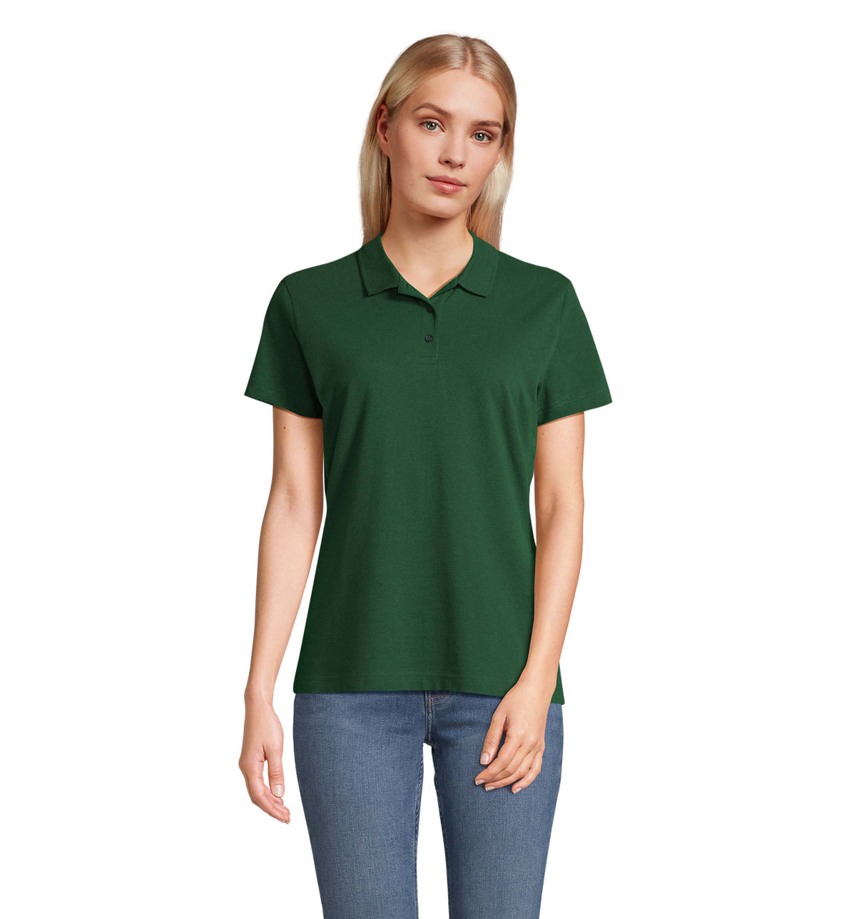 PULSE WOMEN – PULSE WOMEN POLO – Bottle Green