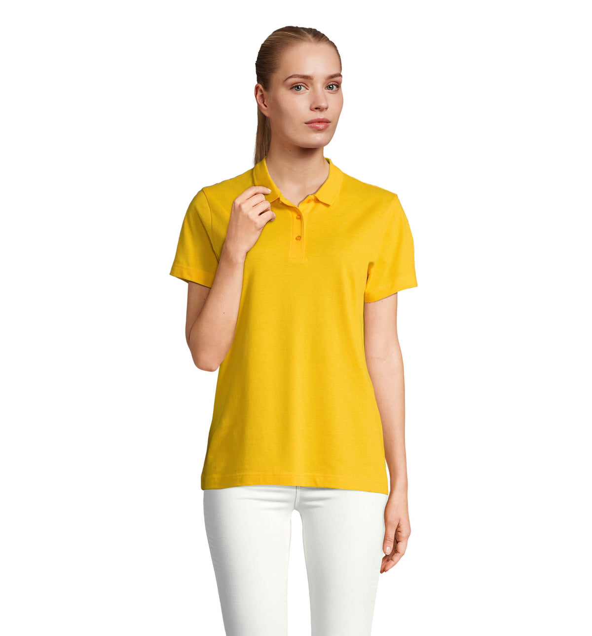 PULSE WOMEN – PULSE WOMEN POLO – Gold