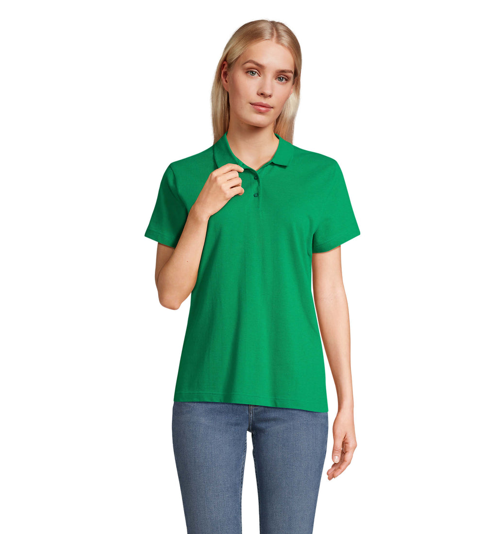 PULSE WOMEN – PULSE WOMEN POLO – Kelly Green
