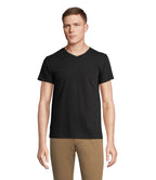 REGENT V – REGENT V  V-NECK T-SHIRT – Deep Black